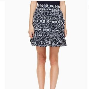 Kate Spade NWT Shore Thing Eyelet Wrap Skirt